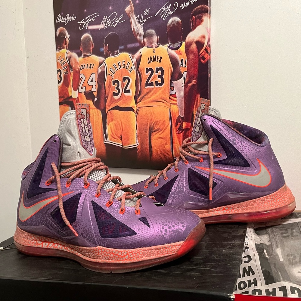 Nike Lebron 10 Area 72 Extraterrestrial Size 13 EUC